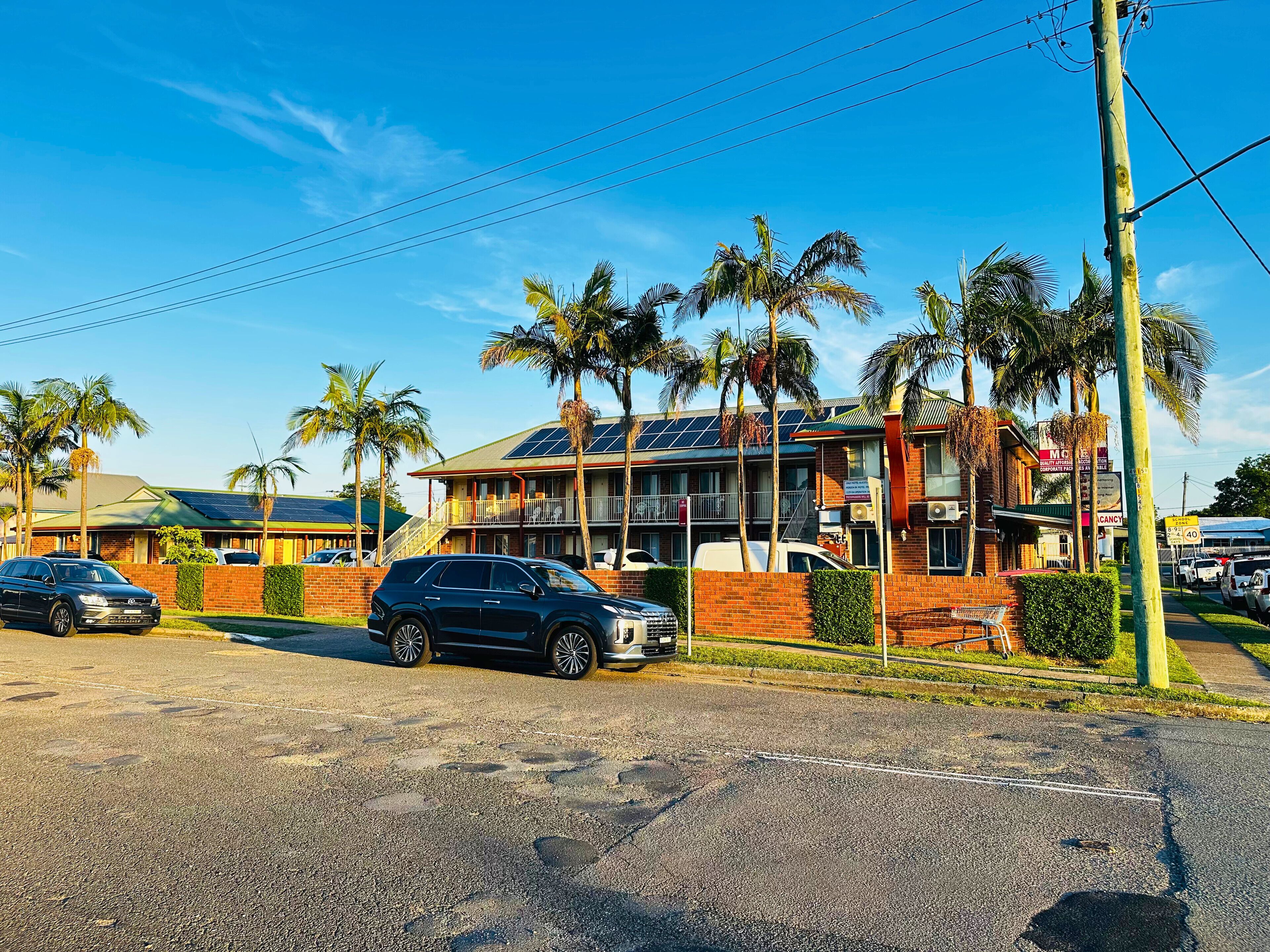 Fachada da propriedade