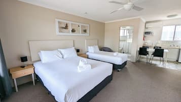 Standard Room, Kitchenette (Twin Room) | Premium bedding, pillow-top beds, iron/ironing board, free WiFi