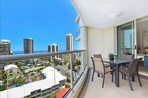 Pemandangan balkon