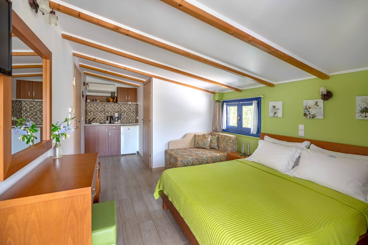 Habitació doble, cuina | Escriptori, habitacions insonoritzades i llits addicionals