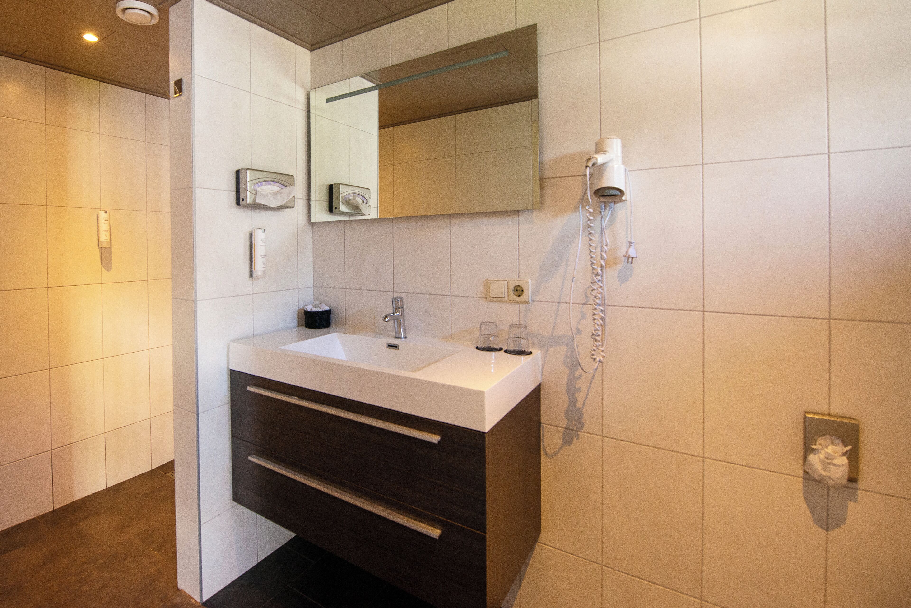 standard studio | bathroom | hair dryer