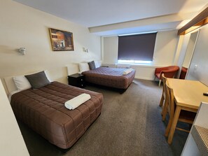 Economy Twin Room, 1 Bedroom, Non Smoking | Iron/ironing board, free WiFi, bed sheets