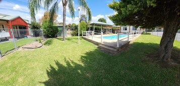 Seasonal outdoor pool