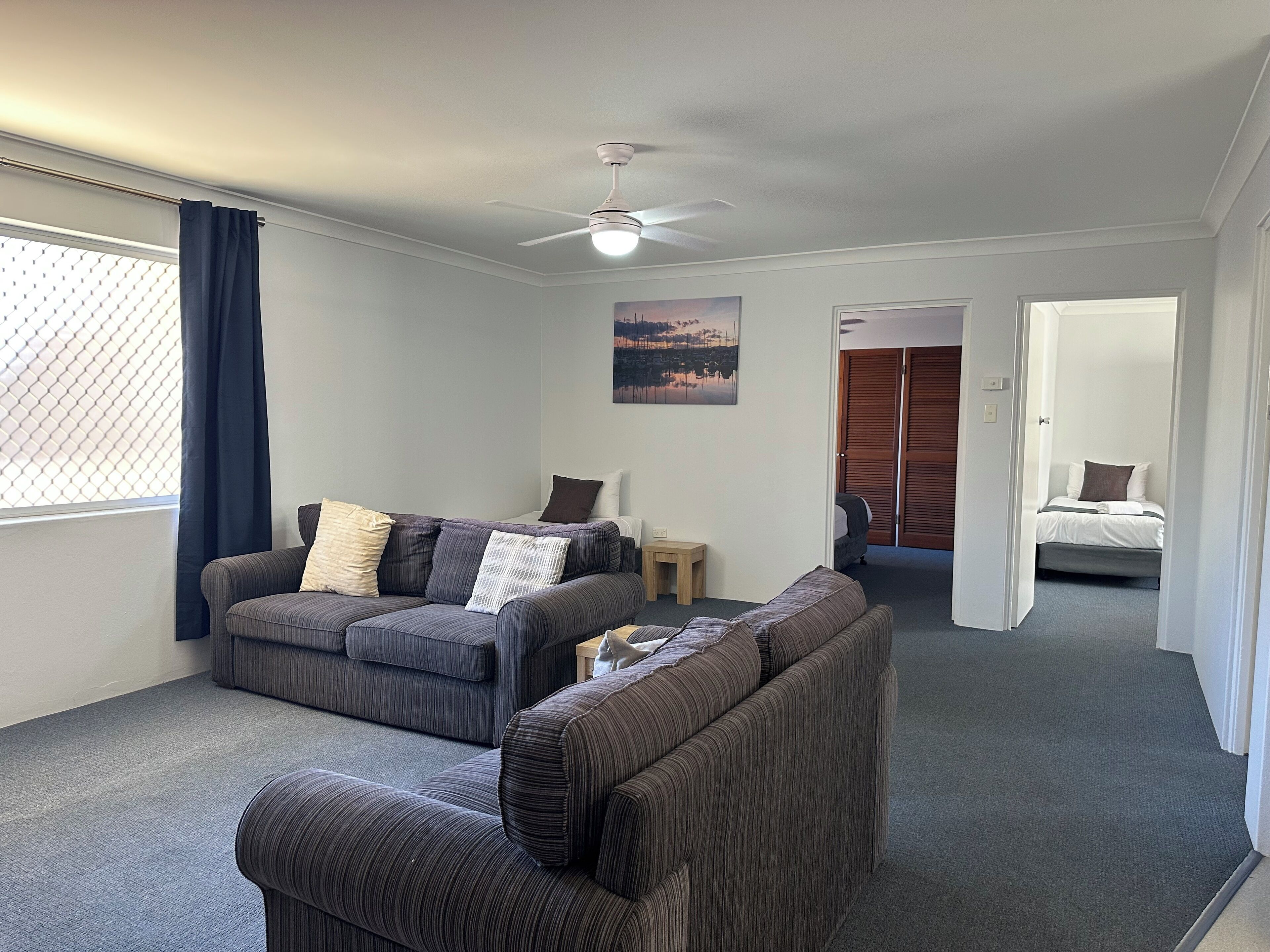 Junior Apartment, 2 Bedrooms | Premium bedding, desk, soundproofing, iron/ironing board