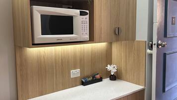 Premium Double Room | Premium bedding, desk, soundproofing, iron/ironing board