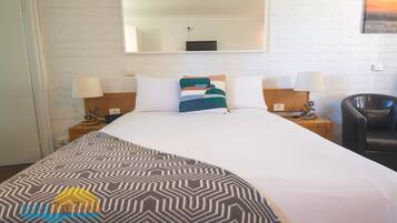 Premium bedding, individually decorated, individually furnished, desk