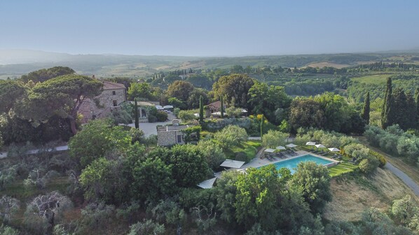 Aerial view - Poggio Piglia (Chiusi)