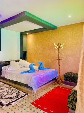 Superior Double or Twin Room, Garden View | In-room safe, soundproofing, rollaway beds, free WiFi - Hotel Restaurant La Kasbah (Tinghir)