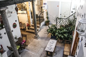 Interior entrance