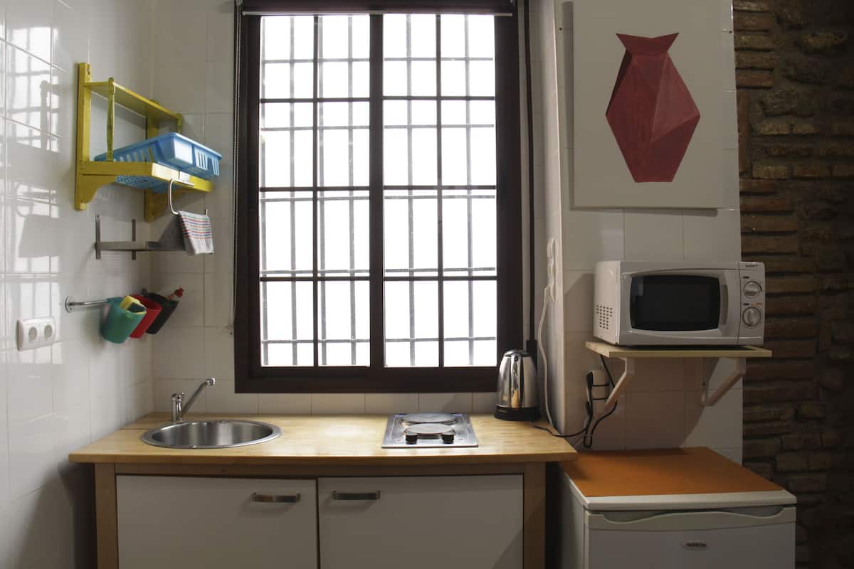 Romantic Studio, 1 Double Bed with Sofa bed, Terrace, City View | Premium bedding, down duvets, in-room safe, laptop workspace