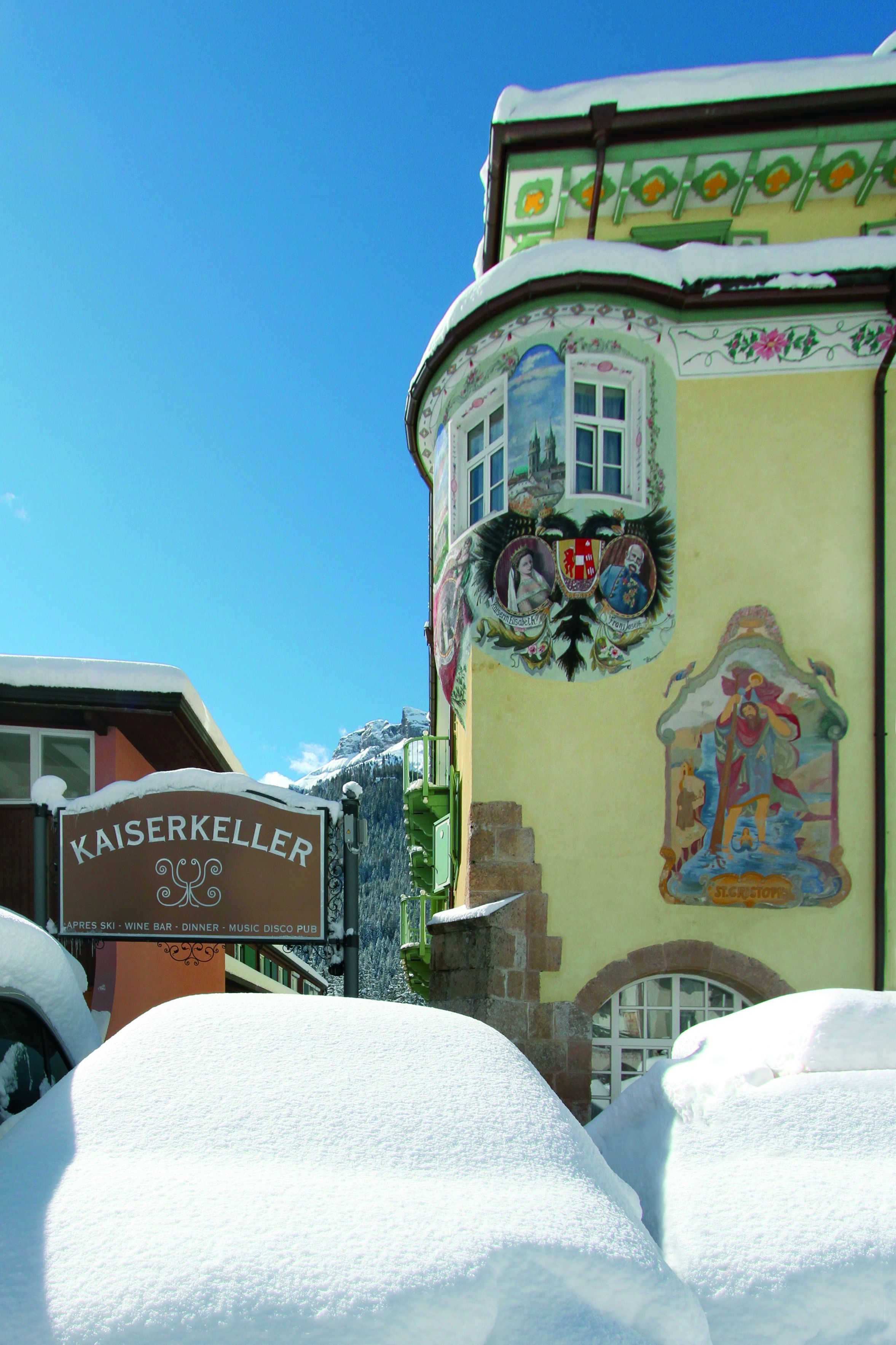 Blick von der Unterkunft