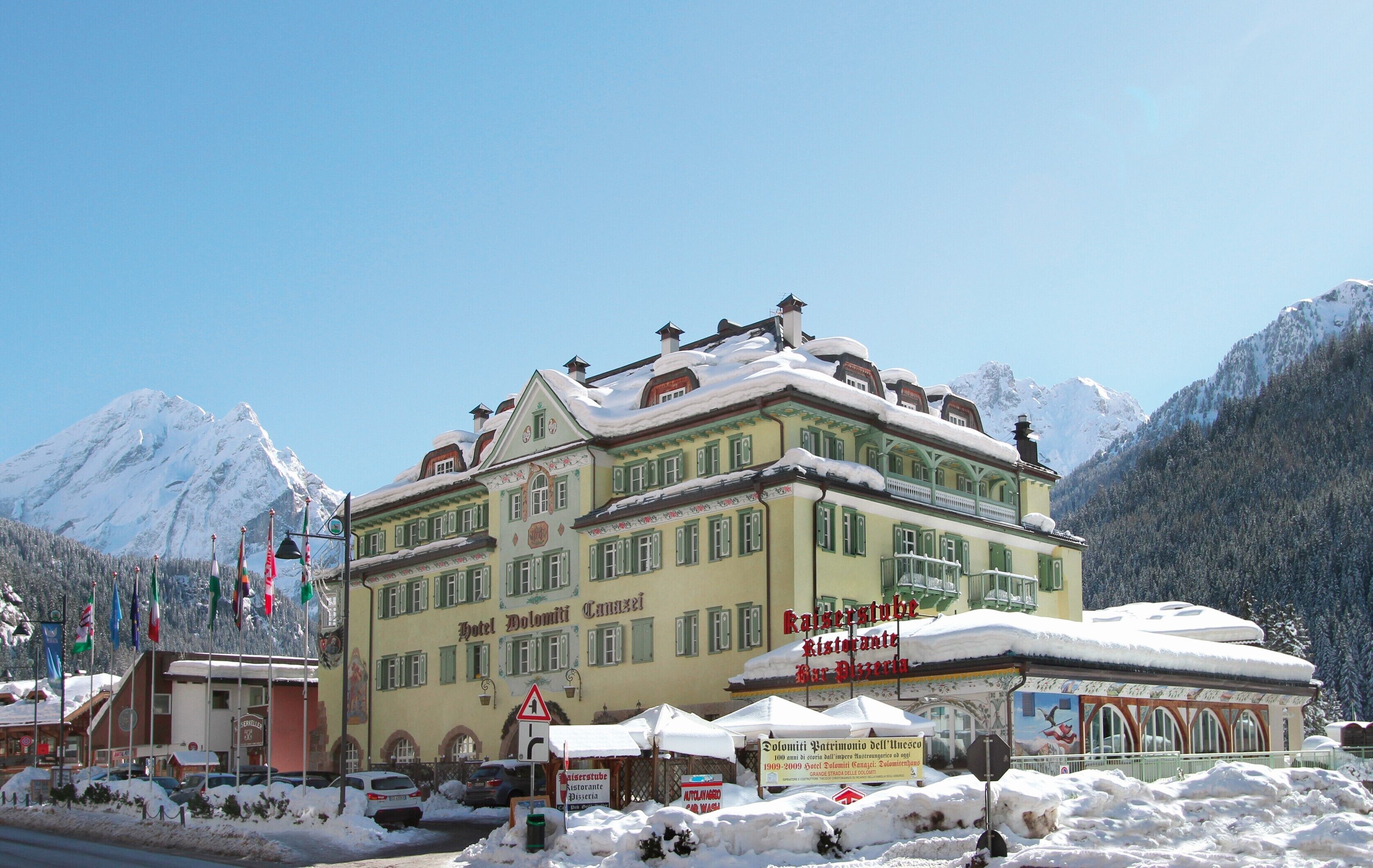 Fassade der Unterkunft