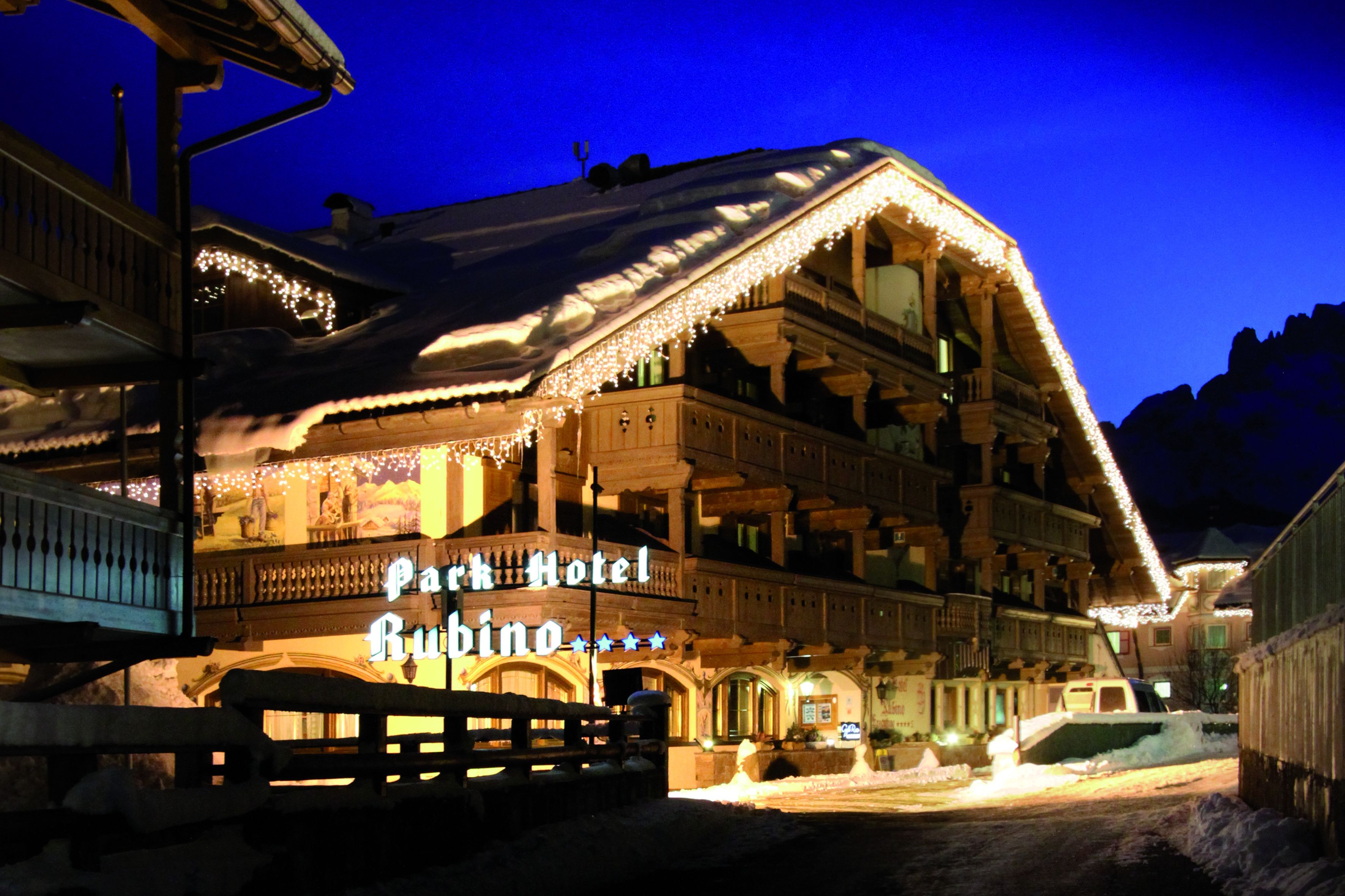 Front of property – evening/night