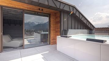 Idromassaggio all'aperto