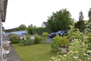 Blick auf den Garten