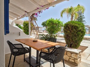 Departamento Premium, vista a la alberca (4 Adults) | Vista desde la habitación