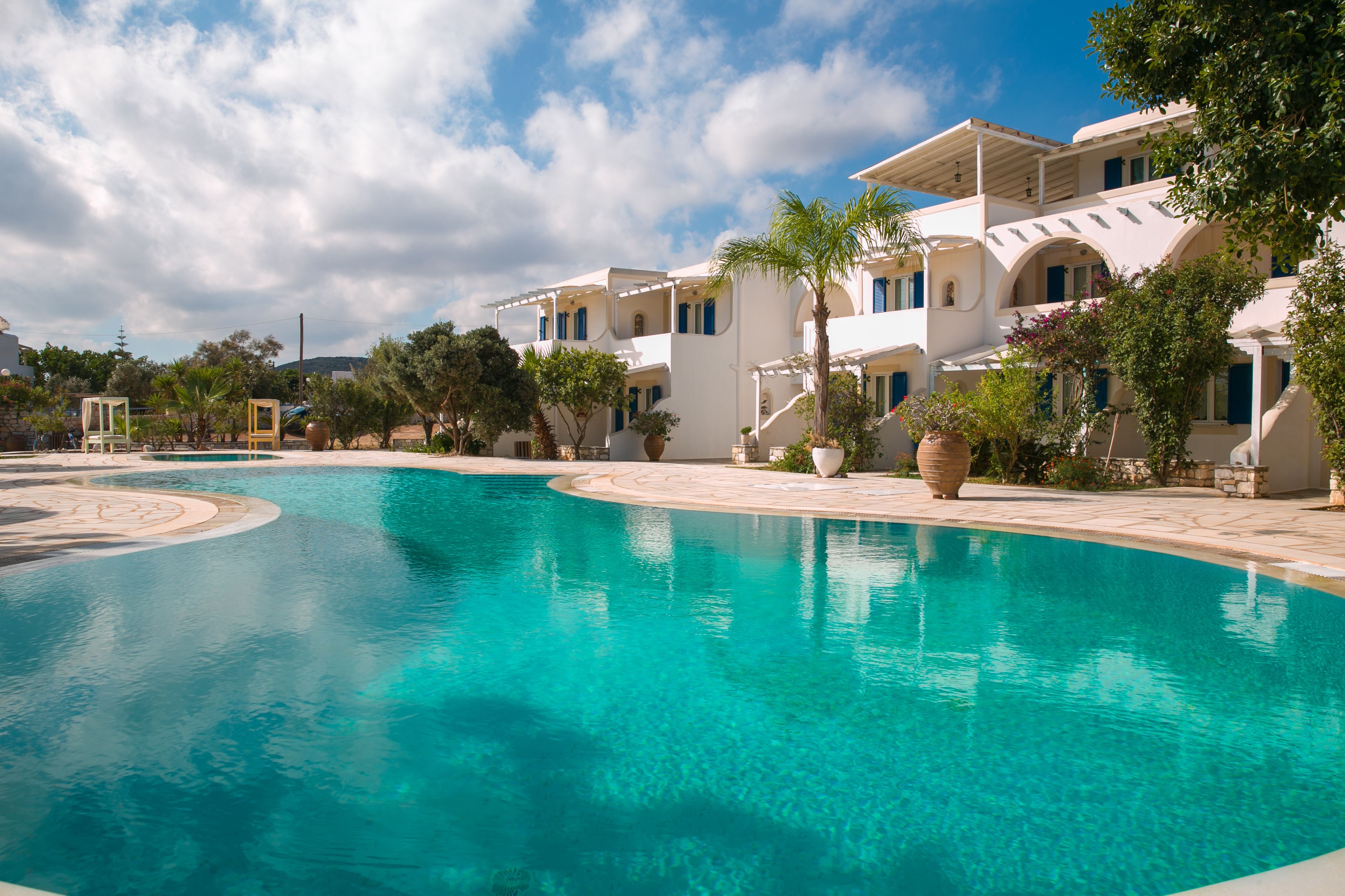 Majoituspaikan julkisivu