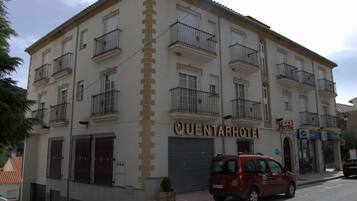 Voorkant van accommodatie