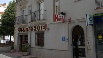 Voorkant van accommodatie