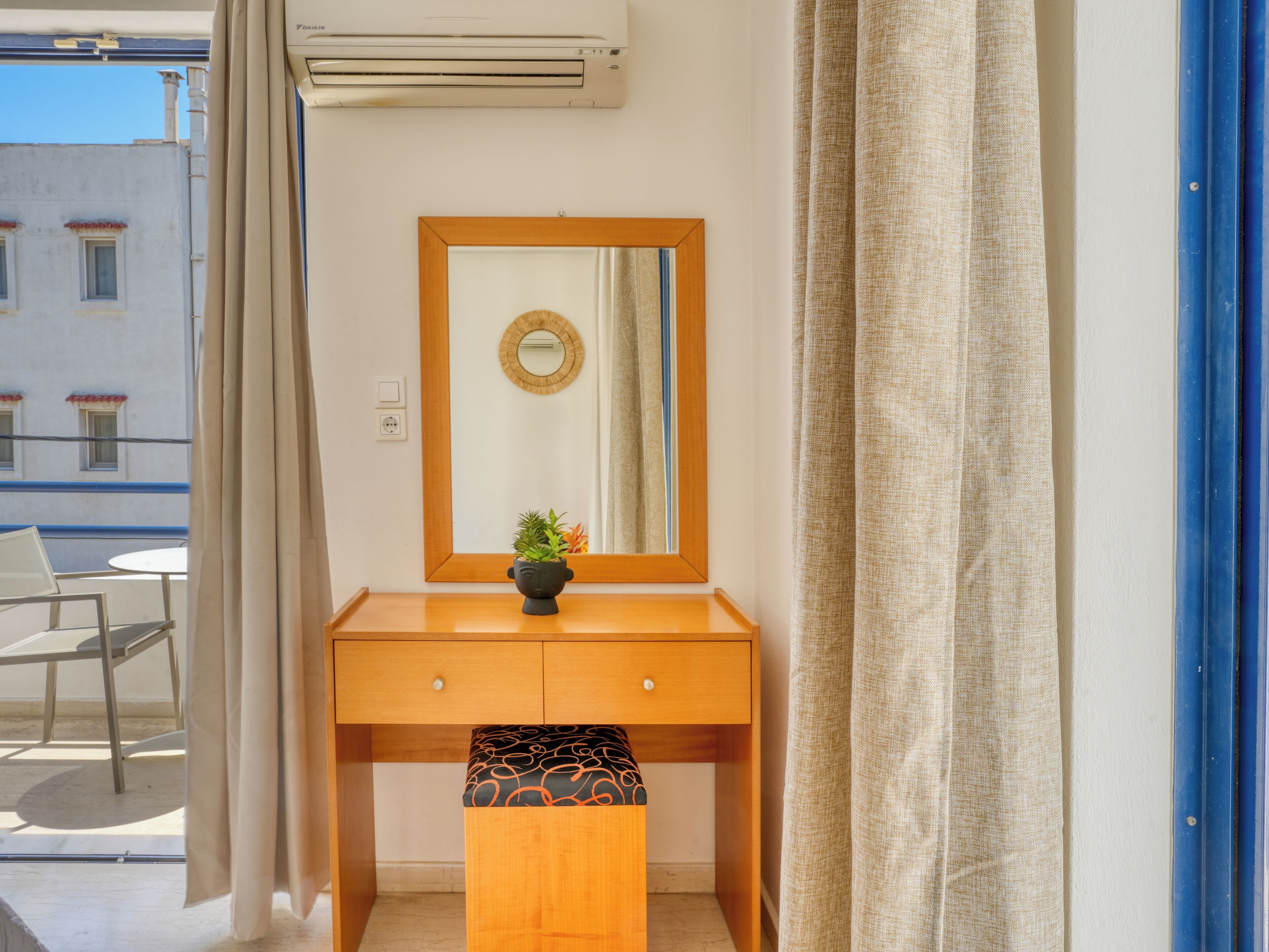 Departamento, 1 habitación, vista al mar | Cunas y wifi gratis 