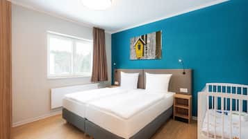 Familiensuite Maisonette | Zimmersafe, Bügeleisen/Bügelbrett, Reisekinderbett, kostenloses WLAN