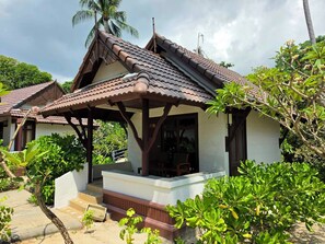 Bungalow, Beachside | Minibar, in-room safe, desk, bed sheets - First Bungalow Beach Resort (Koh Samui)