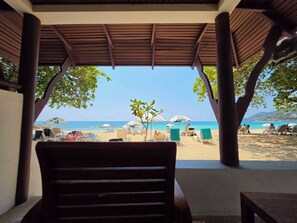 Vista a la playa o al mar
