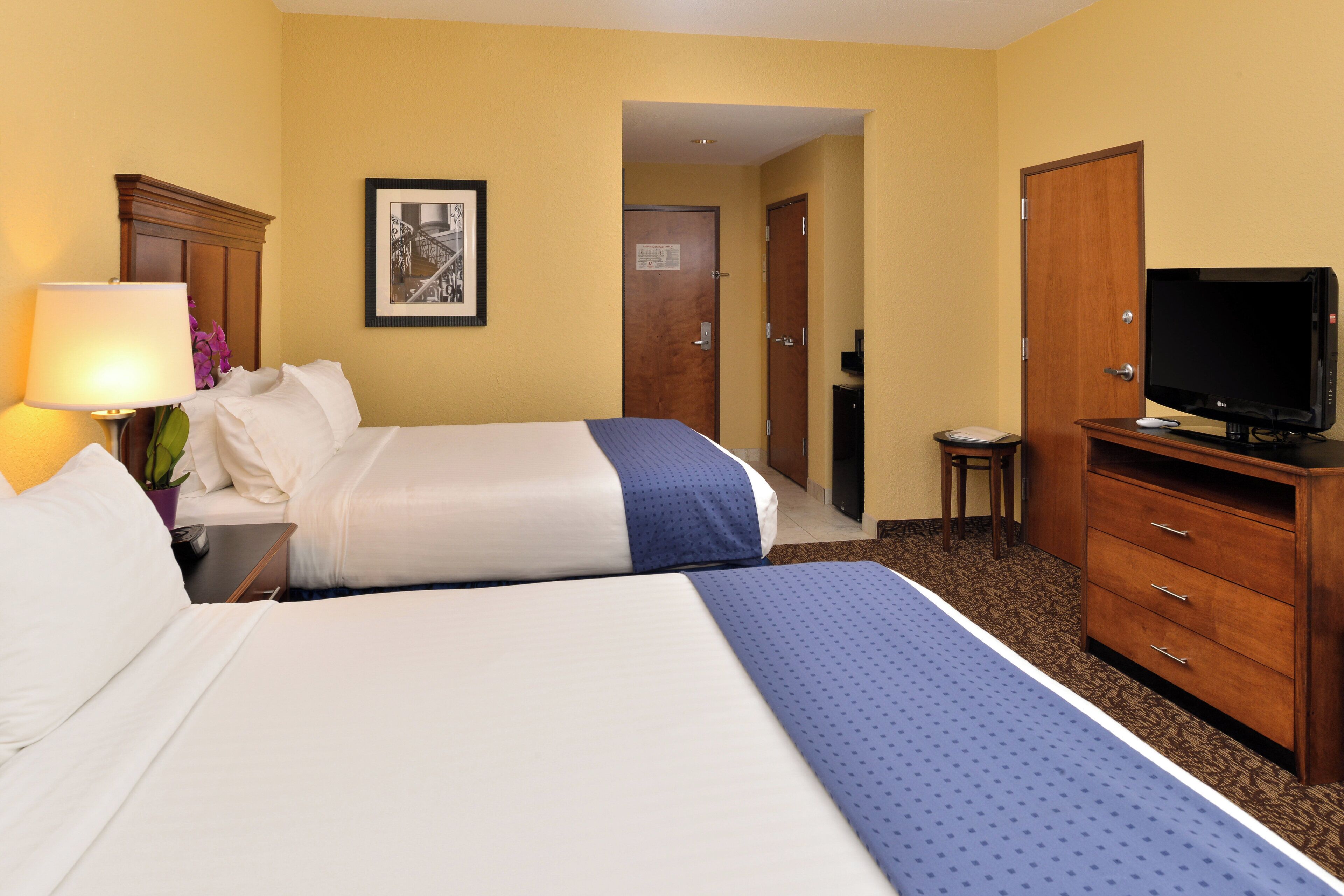 In-room safe, desk, blackout drapes, iron/ironing board