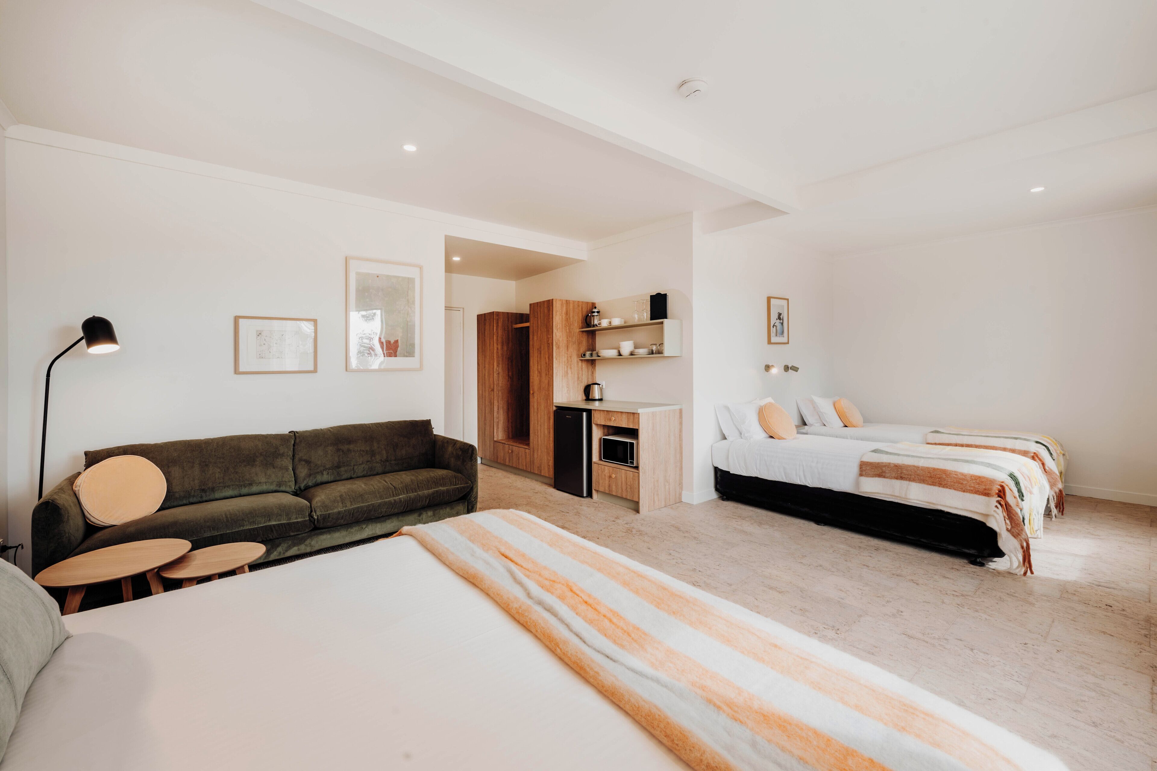 Family Room, Multiple Beds, Non Smoking, Garden View | Free WiFi, bed sheets
