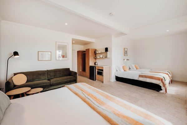 Family Room, Multiple Beds, Non Smoking, Garden View | Free WiFi, bed sheets