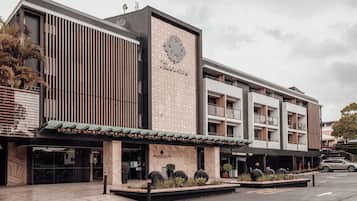 Entrada de la propiedad