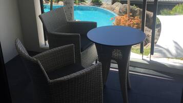 Superior King | Blick vom Balkon