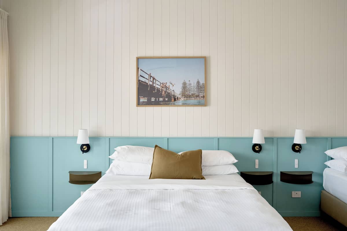 Queen Twin Room with Terrace | 書桌、筆電工作空間、熨斗/熨衣板、免費無線上網