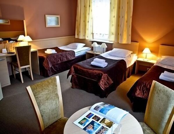 Premium bedding, Select Comfort beds, in-room safe, desk