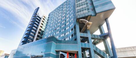 Fassade der Unterkunft