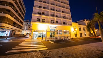 Front of property – evening/night