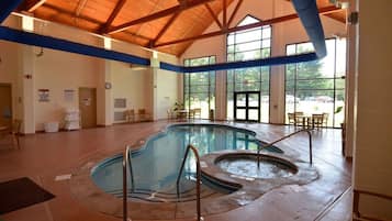 Indoor pool, outdoor pool