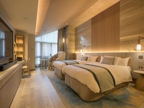 프리미엄 스위트, 금연, 사우나 (Wellness Room w Sauna for 2,NorthWing) | 객실 내 금고, 무료 WiFi, 침대 시트
