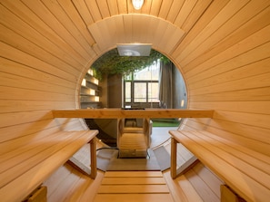Suite, 1 Schlafzimmer, Nichtraucher, Sauna (Wellness Room w Sauna for 2,NorthWing) | Zimmerausstattung