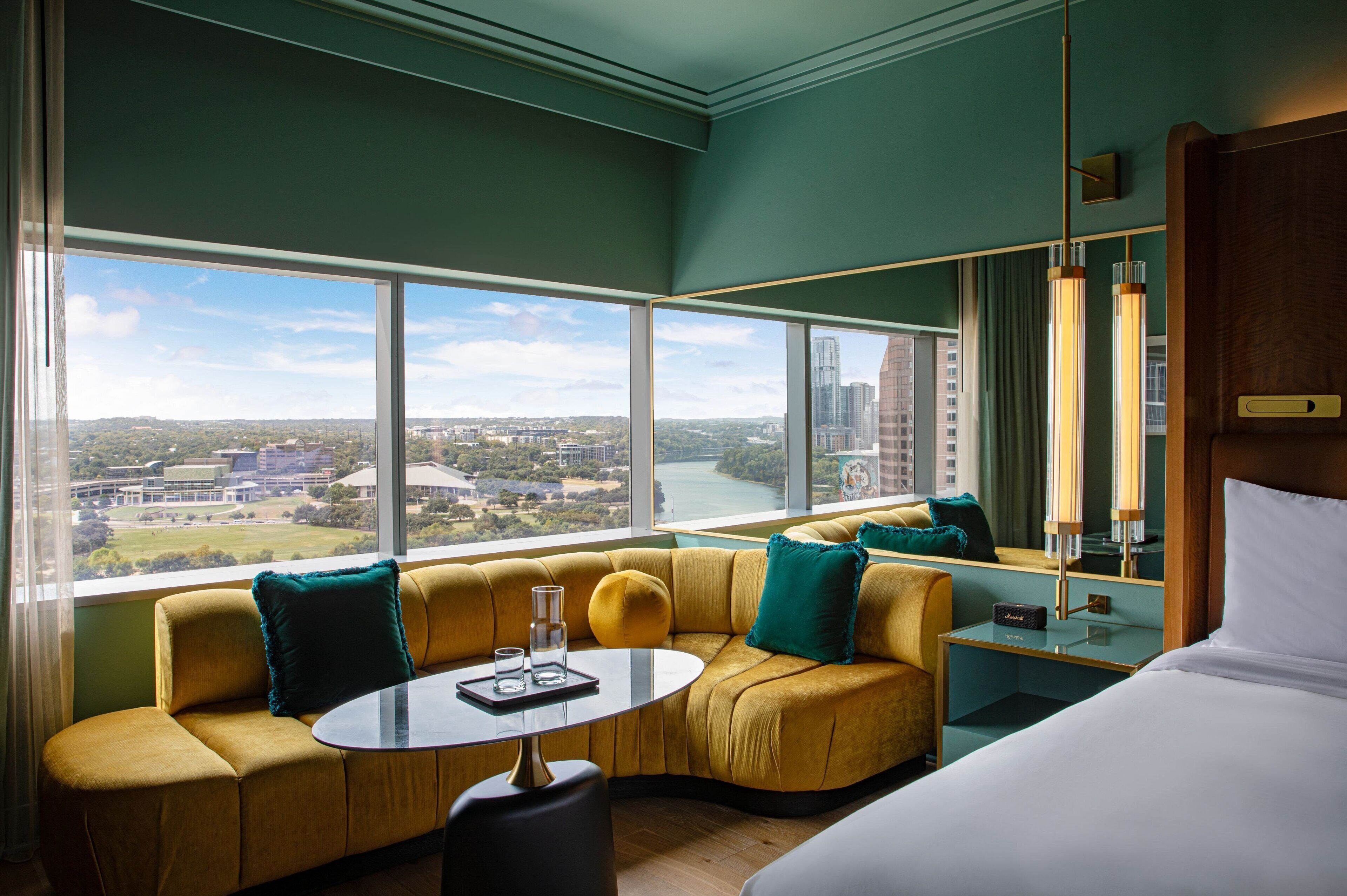 Literie de qualité supérieure, couette en duvet d'oie, minibar