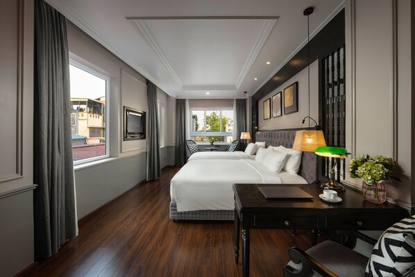 Family Suite Room | Minibar, in-room safe, individually decorated, individually furnished - Imperial Hotel & Spa (Hanoi)