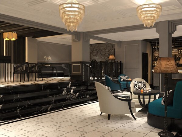 Sitzecke in der Lobby