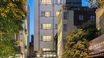 Fassade der Unterkunft