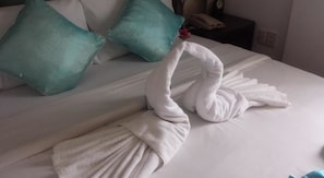 Superior-rum | Mörkläggningsgardiner, barnsängar och gratis wi-fi