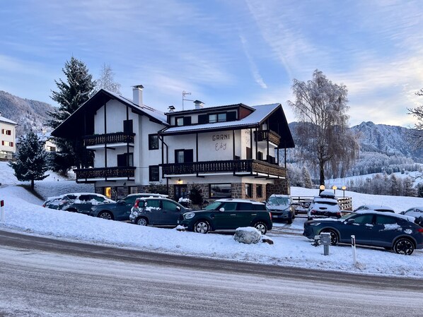 Fassade der Unterkunft