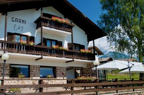 Façade de l’hébergement