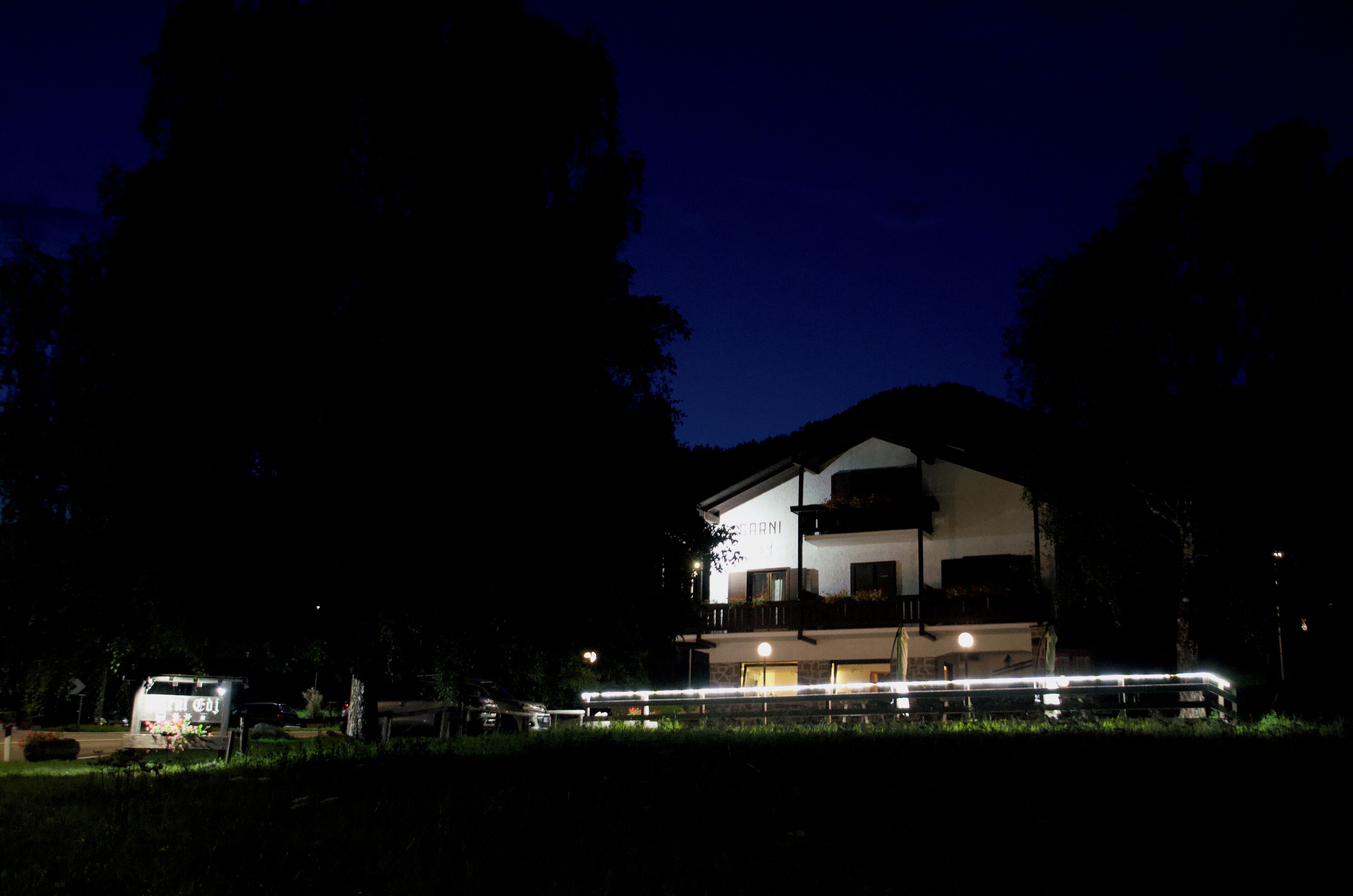 Front of property - evening/night