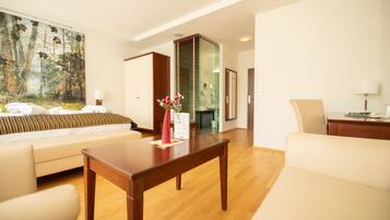 Deluxe-Doppelzimmer | Minibar, Zimmersafe, Schreibtisch, kostenloses WLAN