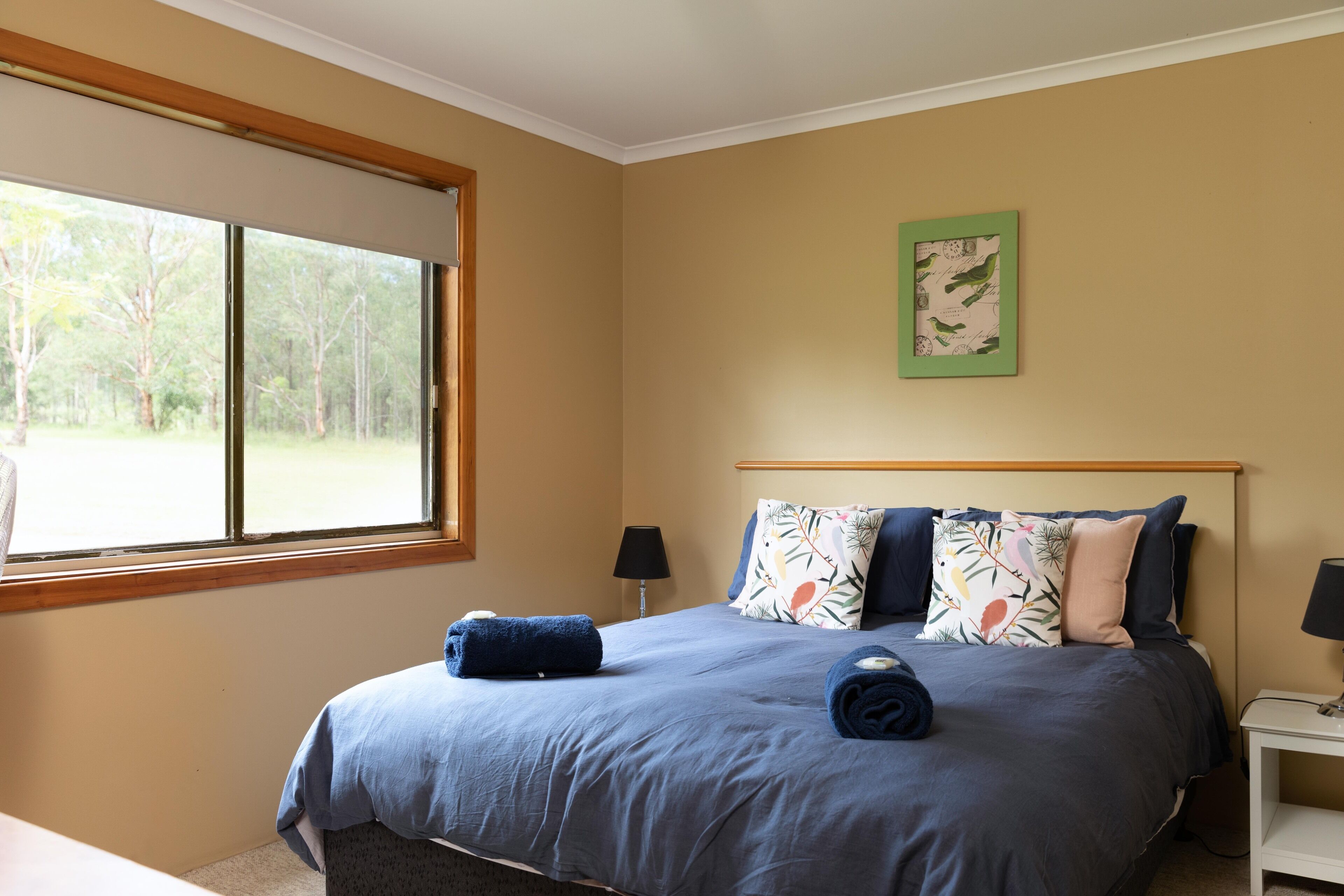 1 bedroom, individually decorated, blackout drapes, iron/ironing board