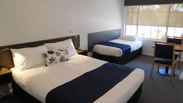 Desk, iron/ironing board, free WiFi, bed sheets